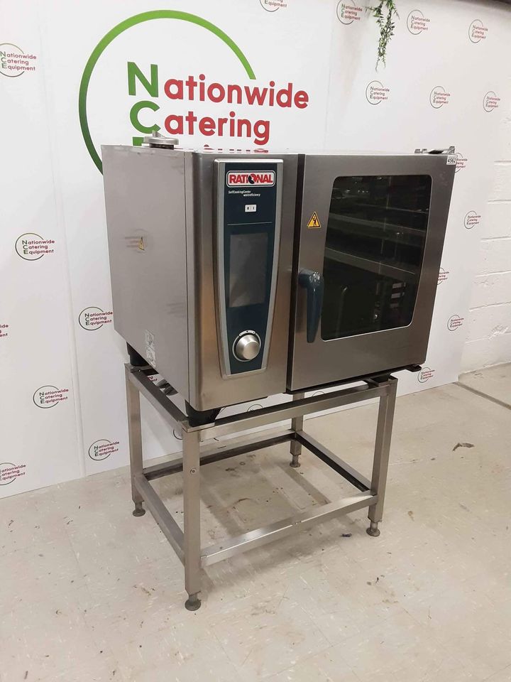 Rational SCC WE Six Grid Electric Combi Oven On Stand (NCE4562)