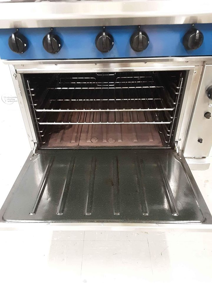 LPG Blue Seal Six Burner Stove and Oven G56D (SKU4534)