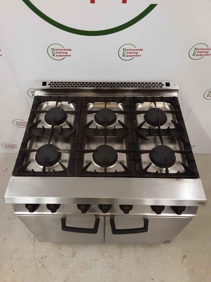 Falcon Dominator Six Burner and Oven, Natural Gas (2832)