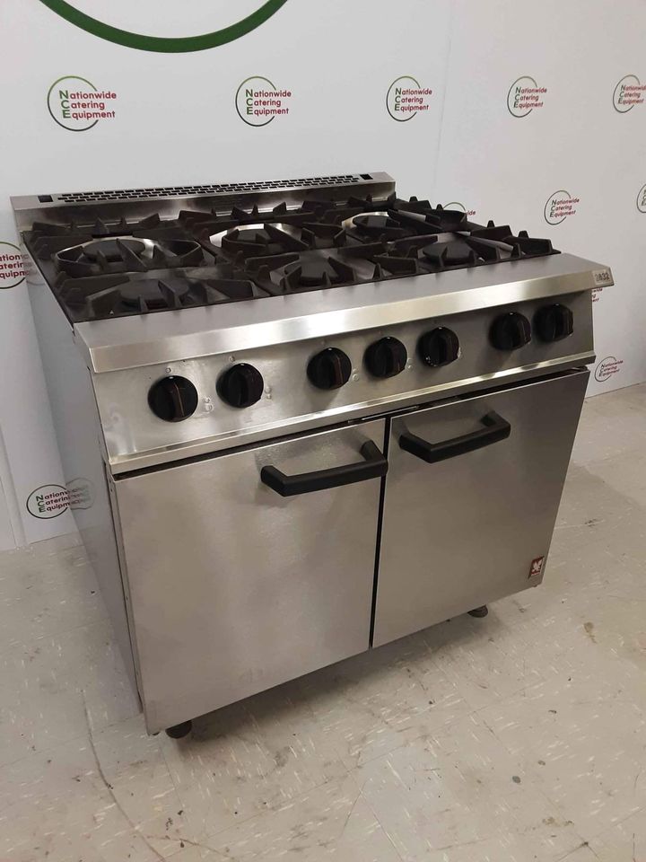 Falcon Dominator Six Burner and Oven, Natural Gas (2832)