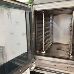 Houno Stacked 6/6 Grid Electric Combi Ovens, 2019 Manufactured (NCE2441)