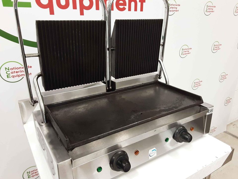 Chefhub Double Panini / Contact Grill (NCE4588)