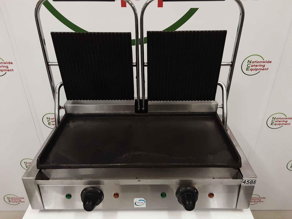 Chefhub Double Panini / Contact Grill (NCE4588)