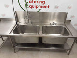 Double Sink, Huge Basins & Pre-Wash Spray (NCE4599)