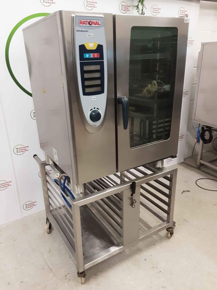 Rational SCC 10 Grid Electric Combi Oven On Stand (NEC4621)