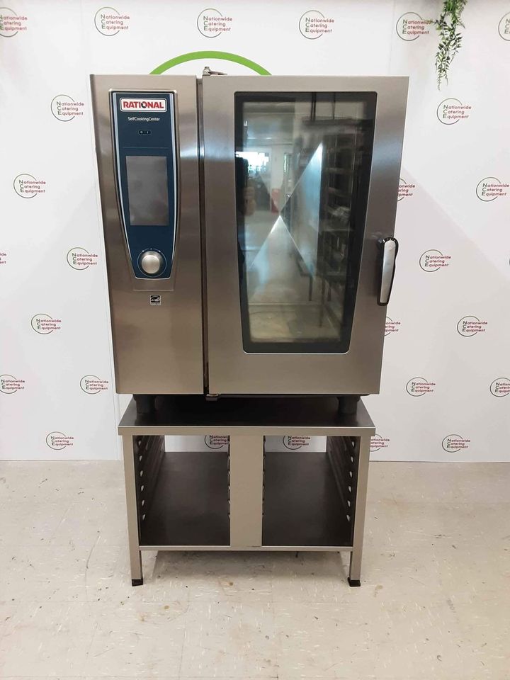 Rational SCCWE 10 Grid Electric Combi Oven On Stand (NCE4647)