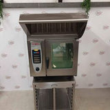 Rational Six Grid Electric Combi Oven On Stand With Ultravent Condensation Hood SCC61E (NCE4649)