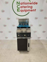 Hamoki Twin Tank Electric, Single Phase (2x32amp) Free-Standing Fryer, Model- DF-10L-2 (4441)