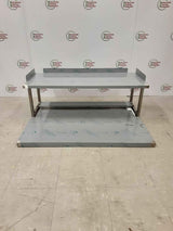 Stainless Steel Tabletop With Shelf (4660)