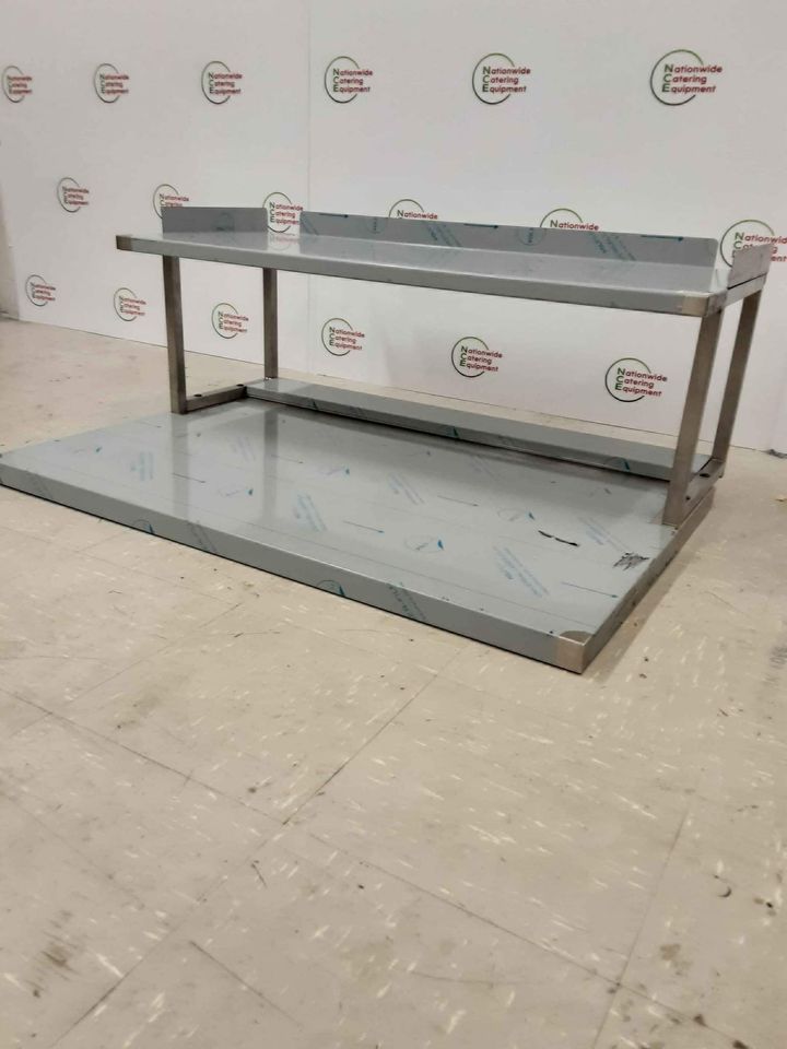 Stainless Steel Tabletop With Shelf (4660)