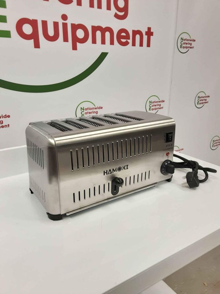 Hamoki Six Slot Toaster, Model- ETS-6 (NCE4665)