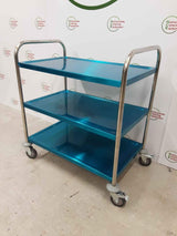 Hamoki Stainless Steel Three Tier Clearing/Service Trolley, Model- 101102 (4666)