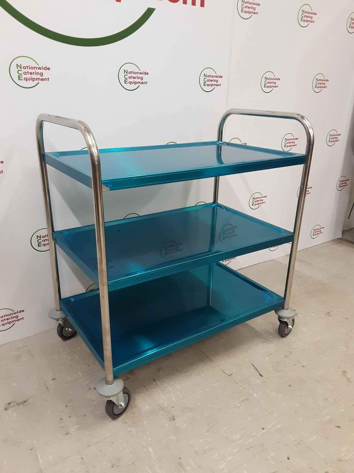 Hamoki Stainless Steel Three Tier Clearing/Service Trolley, Model- 101102 (4666)