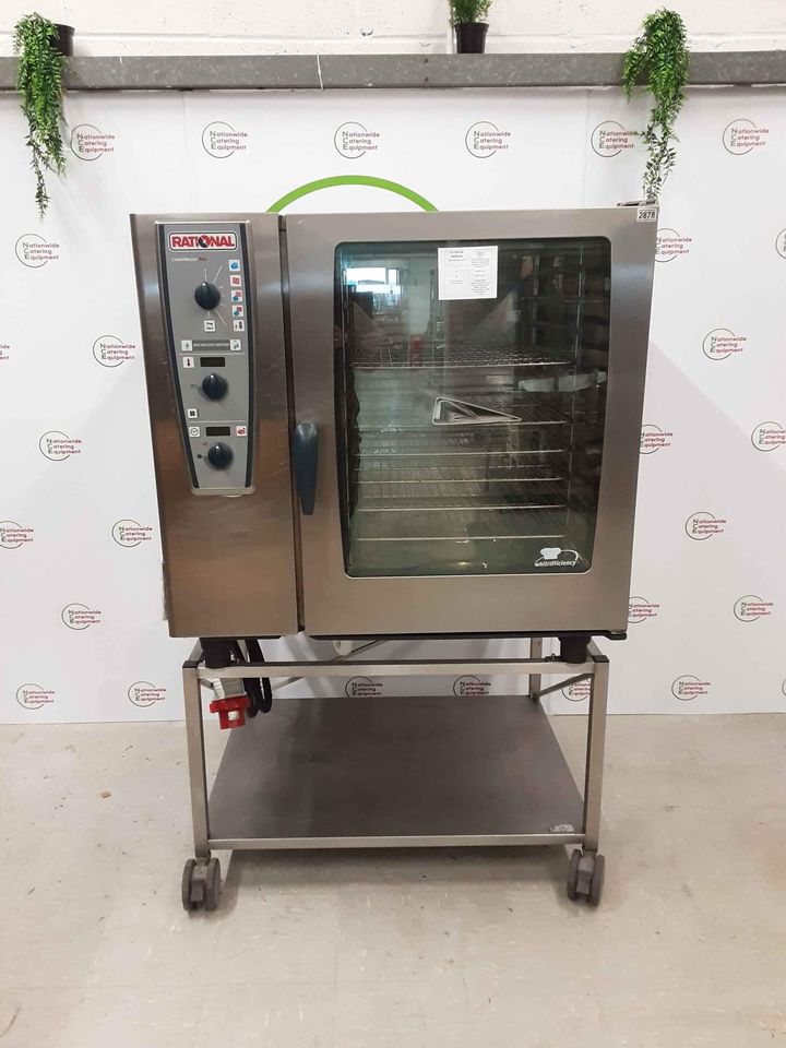 Rational Wide 20 Grid Electric Combimaster Plus on Stand/Trolley (NCE2878)