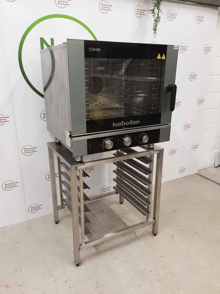 Blueseal Turbofan Combi Oven On Stand, Model-UKEC40M5 (NCE4697)