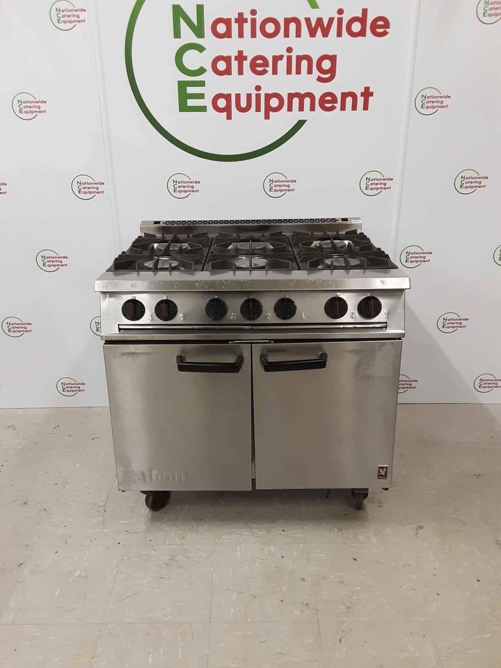 Falcon Six Burner Stove and Oven, Natural Gas (NCE4701)