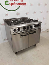 Falcon Six Burner Stove and Oven, Natural Gas (NCE4701)