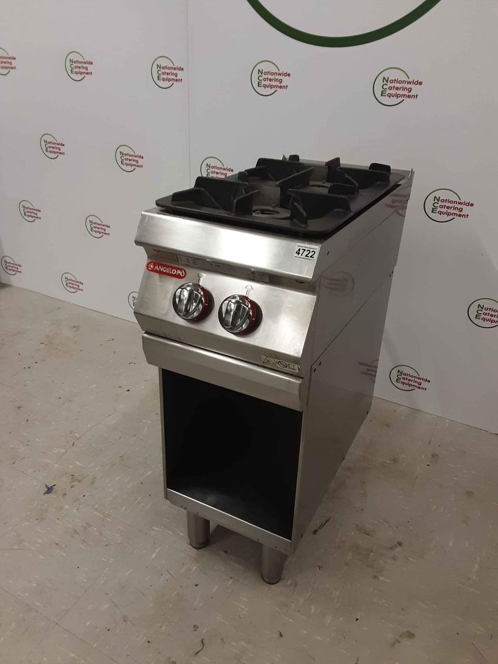 Angelo Po Two Burner Free-Standing Natural Gas Stove (NCE4722)