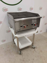 Hamoki 60cm/Dual Control Tabletop Char-Grill, Natural Gas (NCE4786)