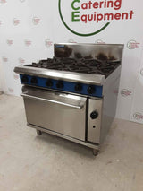 Blueseal Six Burner Stove and Oven, Natural Gas, Model- G506 (NCE4761)