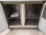 Hamoki Two Door Flat Counter Fridge With Back Splash, Model-GN2200TN (NCE4757)