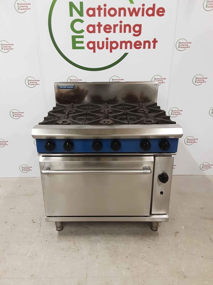 Blueseal Six Burner Stove and Oven, Natural Gas, Model- G506 (NCE4761)