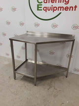 Stainless Steel Table, CLEARANCE- Angular Shape (NCE4782)