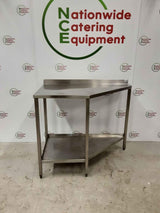 Stainless Steel Table, CLEARANCE- Angular Shape (NCE4782)