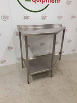 Stainless Steel Table, CLEARANCE- Angular Shape (NCE4782)