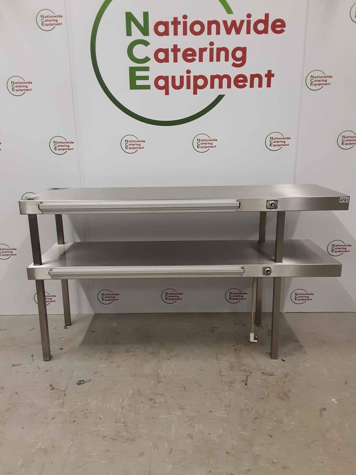 Stainless Steel Two Tier Heated Gantry, 13amp, 148cm (NCE4783)