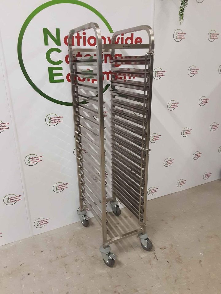 Hamoki Stainless Steel 16 x 1/1GN Trolley (NCE4755)