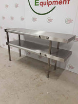 Stainless Steel Two Tier Heated Gantry, 13amp, 148cm (NCE4783)