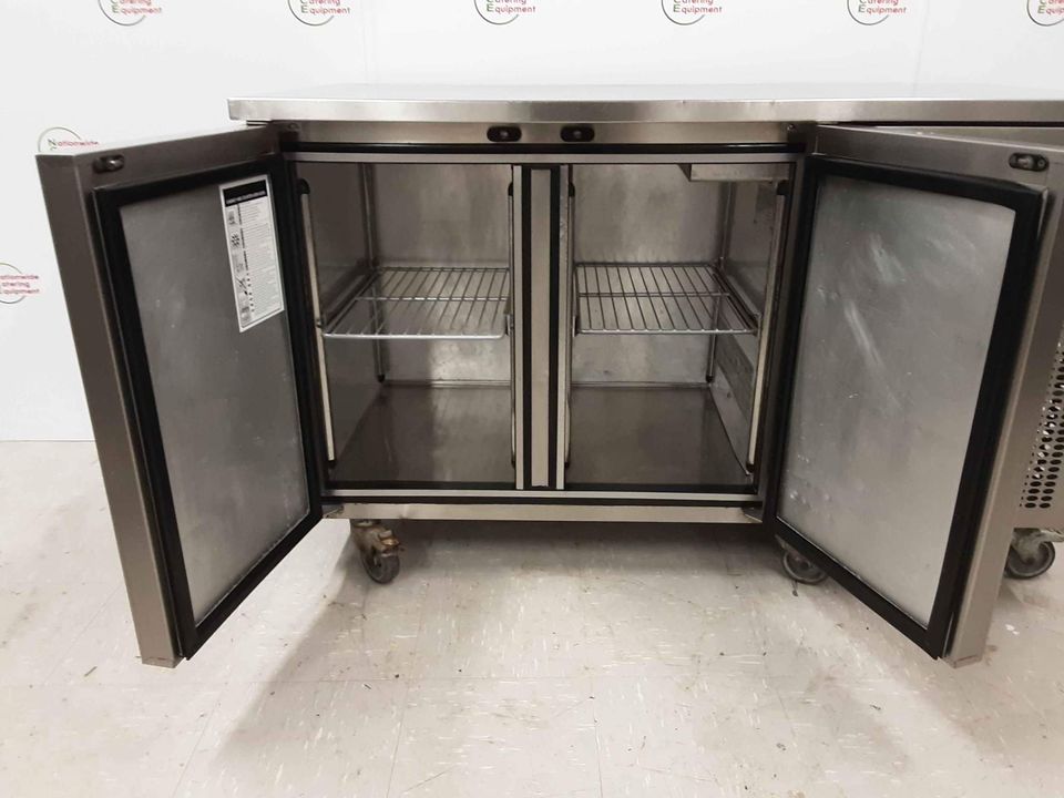 Foster Two Door Flat Counter Fridge, 142cm (NCE4773)