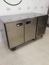 Foster Two Door Flat Counter Fridge, 142cm (NCE4773)