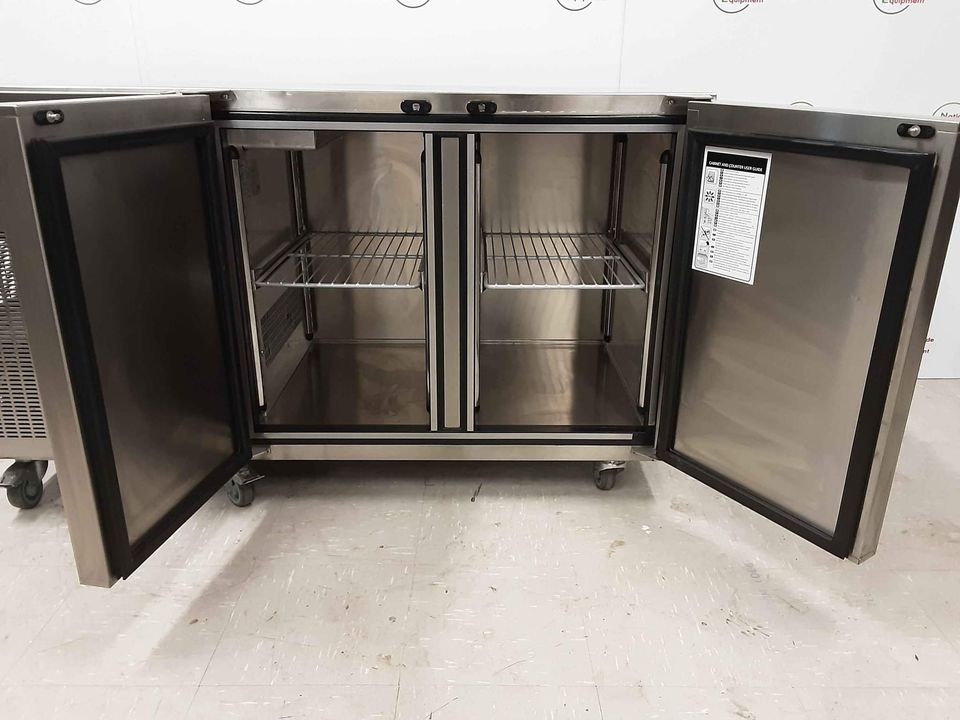 Foster Two Door Flat Undercounter Fridge,  (NCE4772)