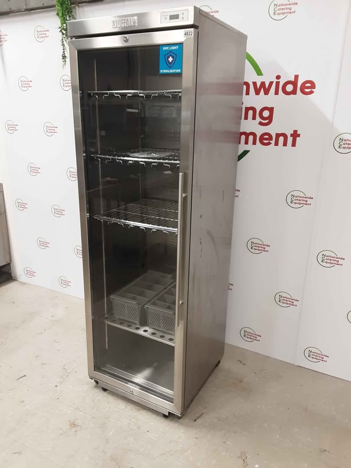 Buffalo Free-Standing UVC Steriliser Cabinet, Un-Used/New (NCE4822)