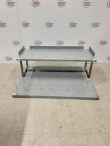 New/Un-used Clearance Stainless Steel Worktop with Shelf (NCE4814)