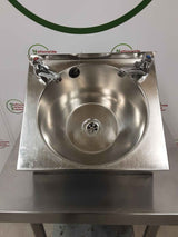 Stainless Steel Used Hand Wash Basin With New Lever Taps (NCE4792)