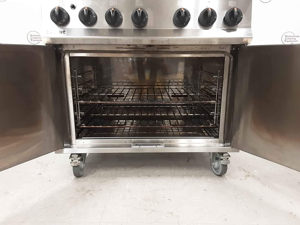 Lincat Opus 800 Six Burner Stove & Oven, Natural Gas (NCE4815)