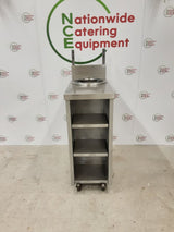 Stainless Steel Ambient Plate Storage Mobile Table (NCE4819)