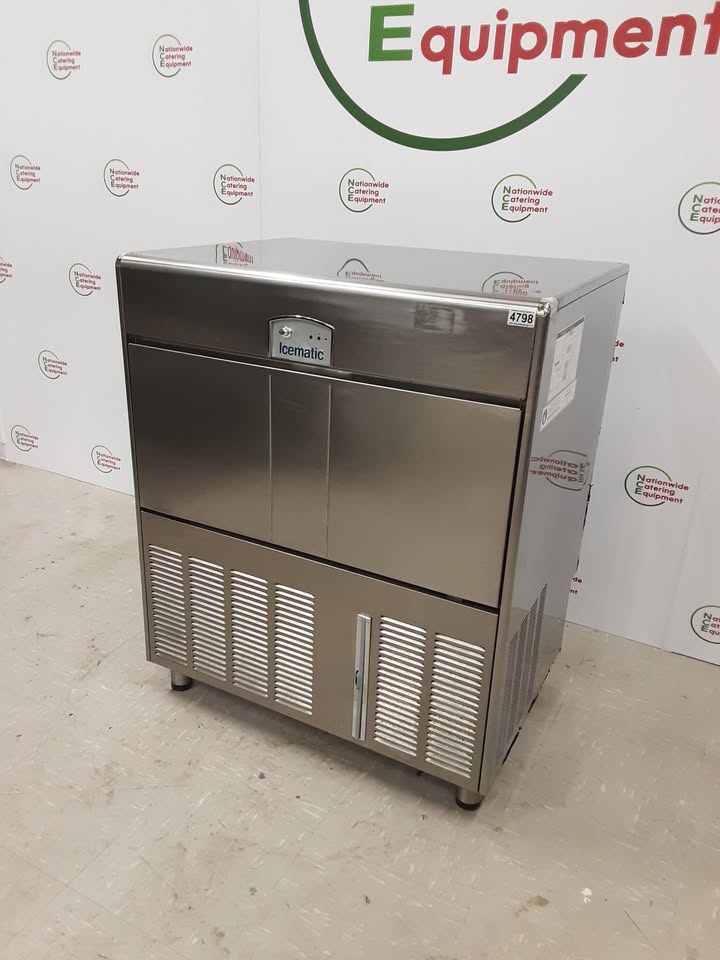 Icematic 90kg Output Ice Machine, Model-E90 (NCE4798)