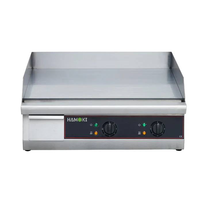 Hamoki 75cm Chrome Table Top Electric (13amp) Griddle (NCE4816)