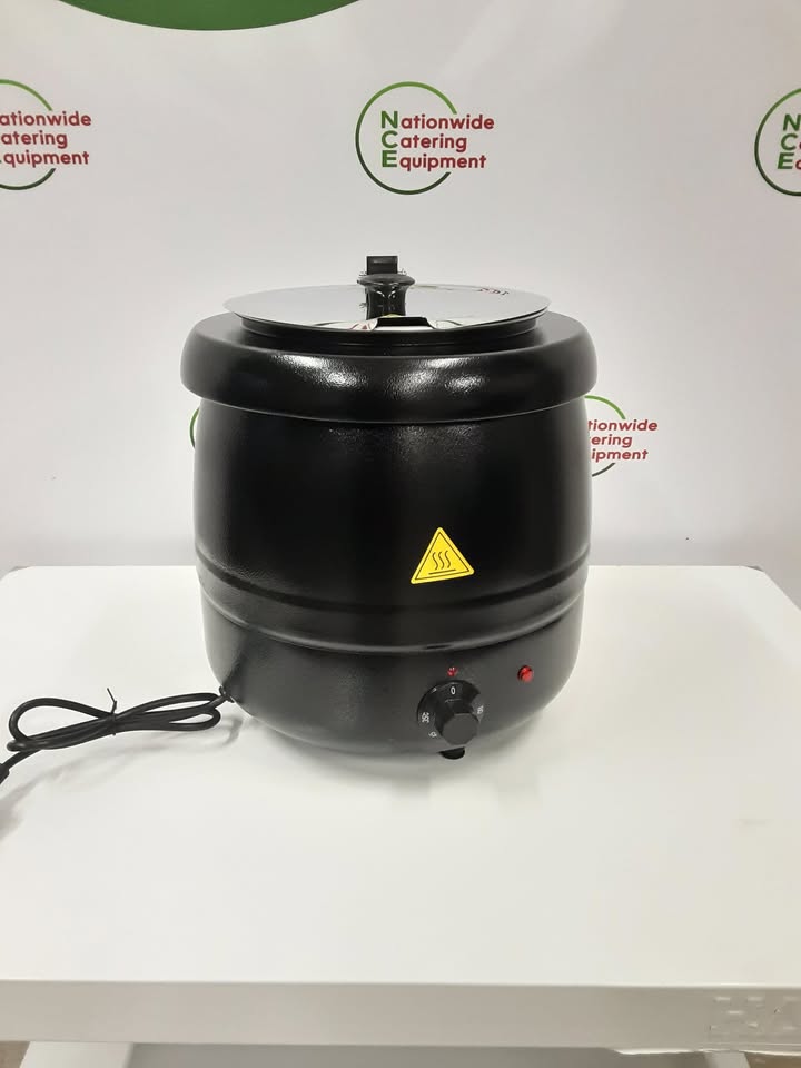 Hamoki 10L Black Soup Kettle (NCE4821)