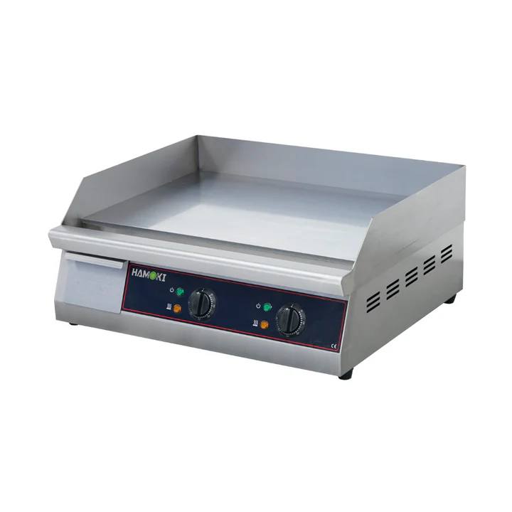 Hamoki 75cm Chrome Table Top Electric (13amp) Griddle (NCE4816)