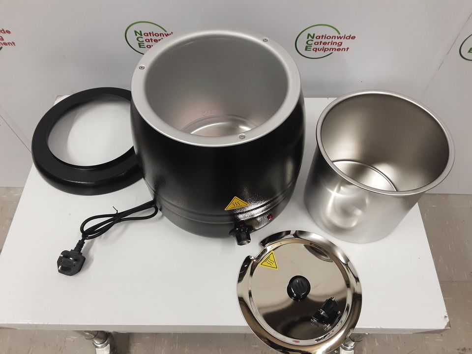 Hamoki 10L Black Soup Kettle (NCE4821)