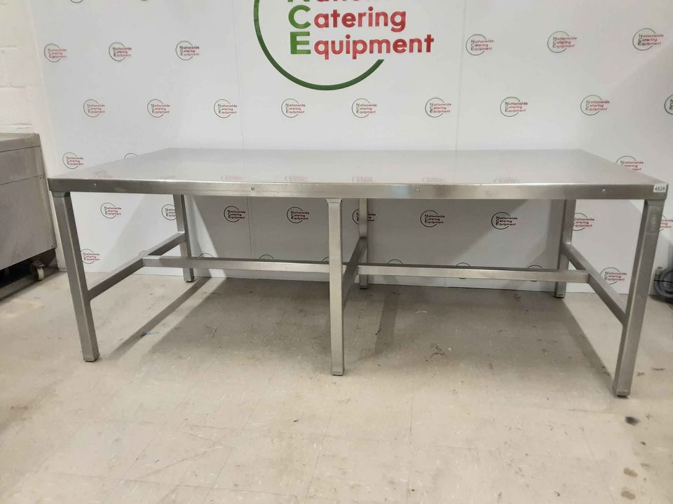 Stainless Steel Extra Deep Table 234x112cm (NCE4828)