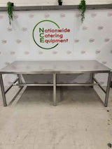 Stainless Steel Extra Deep Table 234x112cm (NCE4828)