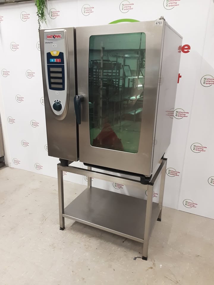 Rational SCC 10 Grid Electric Combi Oven On Stand (NCE4793)