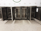 Foster Four Door Flat Counter Fridge, 232cm (NCE4851)