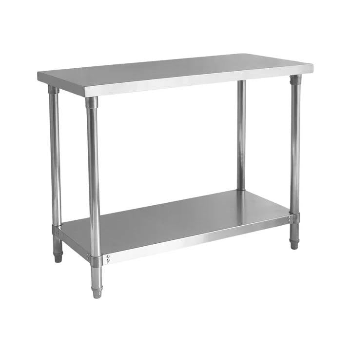 Hamoki Stainless Steel Centre (No Upstand) 120cm Table (NCE4883)